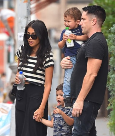 Balthazar Reznor, his parents Trent Reznor and Mariqueen Maandig and his elder brother Lazarus Echo Reznor